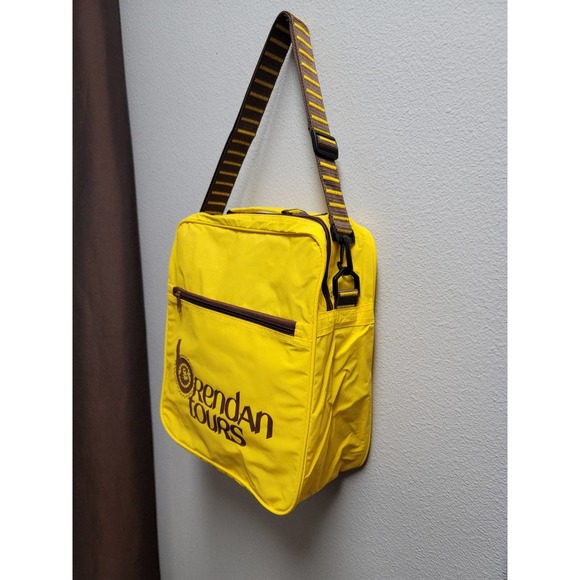 Brendan Tours Bags Vtg Brendan Tours Vinyl Travel Tote Bag Poshmark